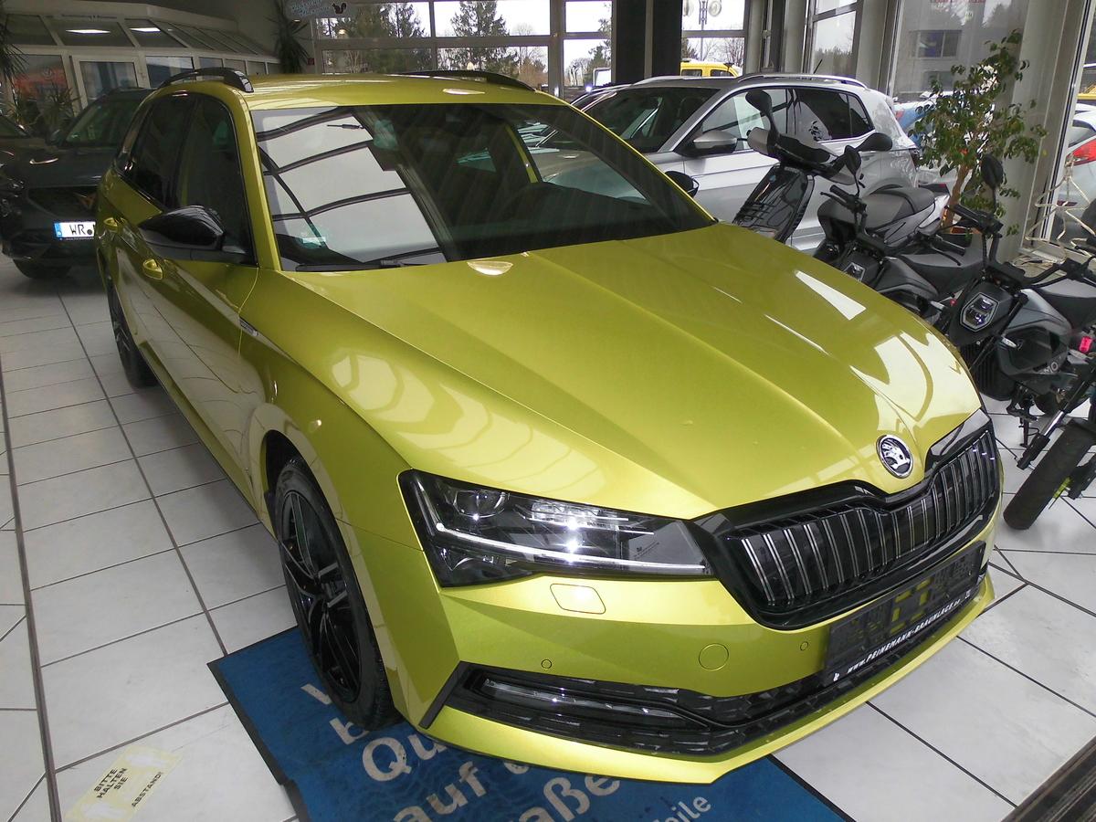 Skoda Superb Sportline iV DSG, AHK, Standklima, 2,5 J. Garantie