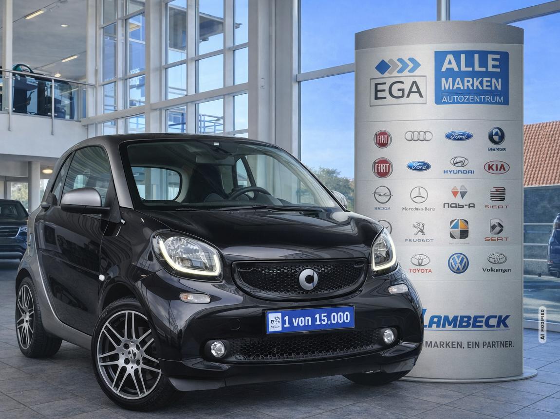 Smart ForTwo BRABUS DCT6G 109PS 18 TKM DCT PANO JBL NAVI SHZ PDC 