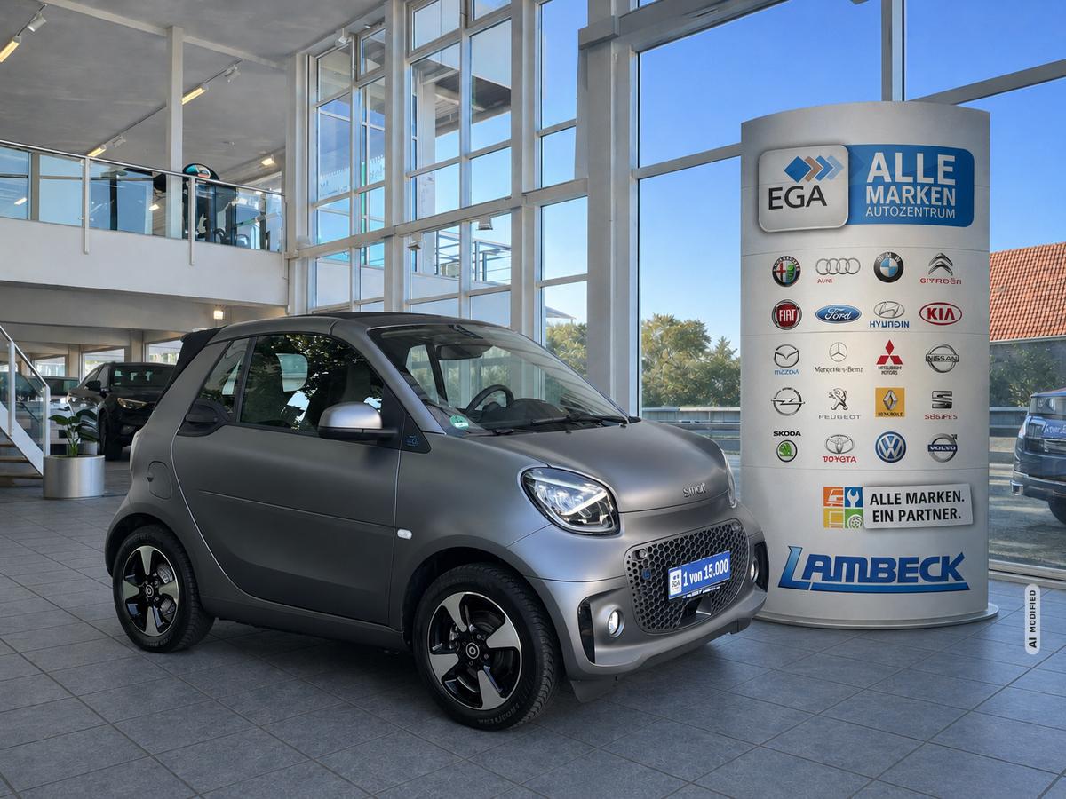 Smart ForTwo EQ cabrio*EXCLUSIVE*22kW*CAM*MEDIA*ALLW*LED*SHZ*