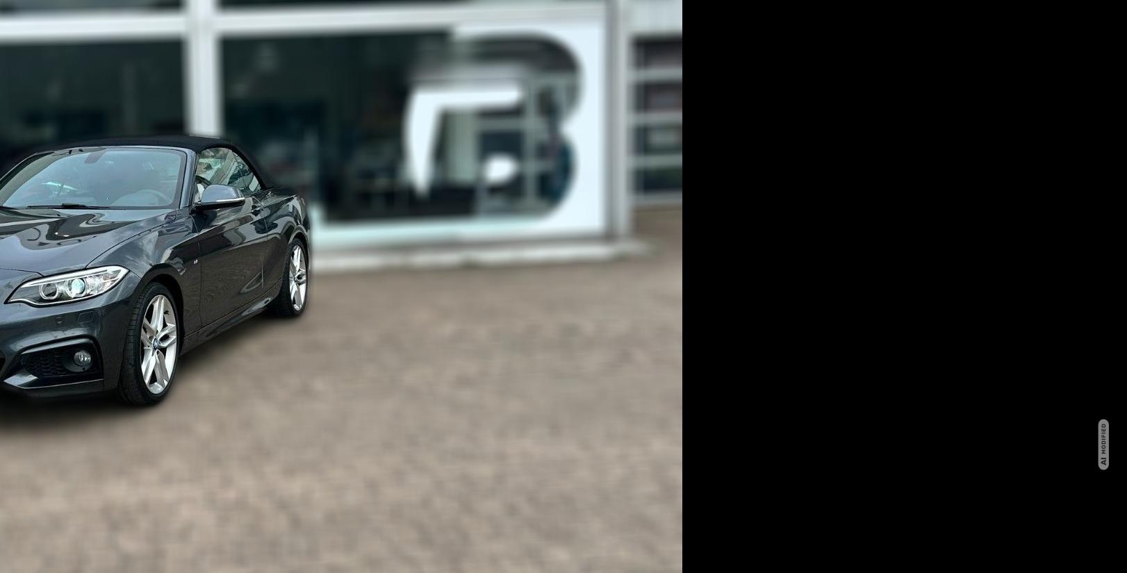 BMW 220 i Cabrio M Paket 1. Hand